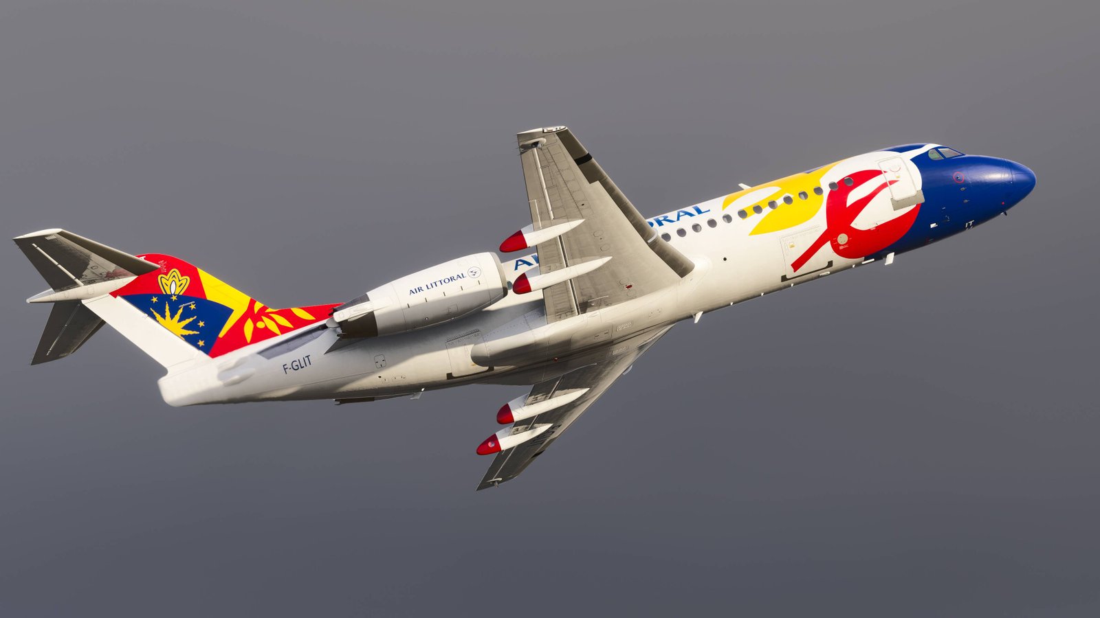 Just Flight actualiza el F70 & F100 Professional a la versión 1.3 para MSFS