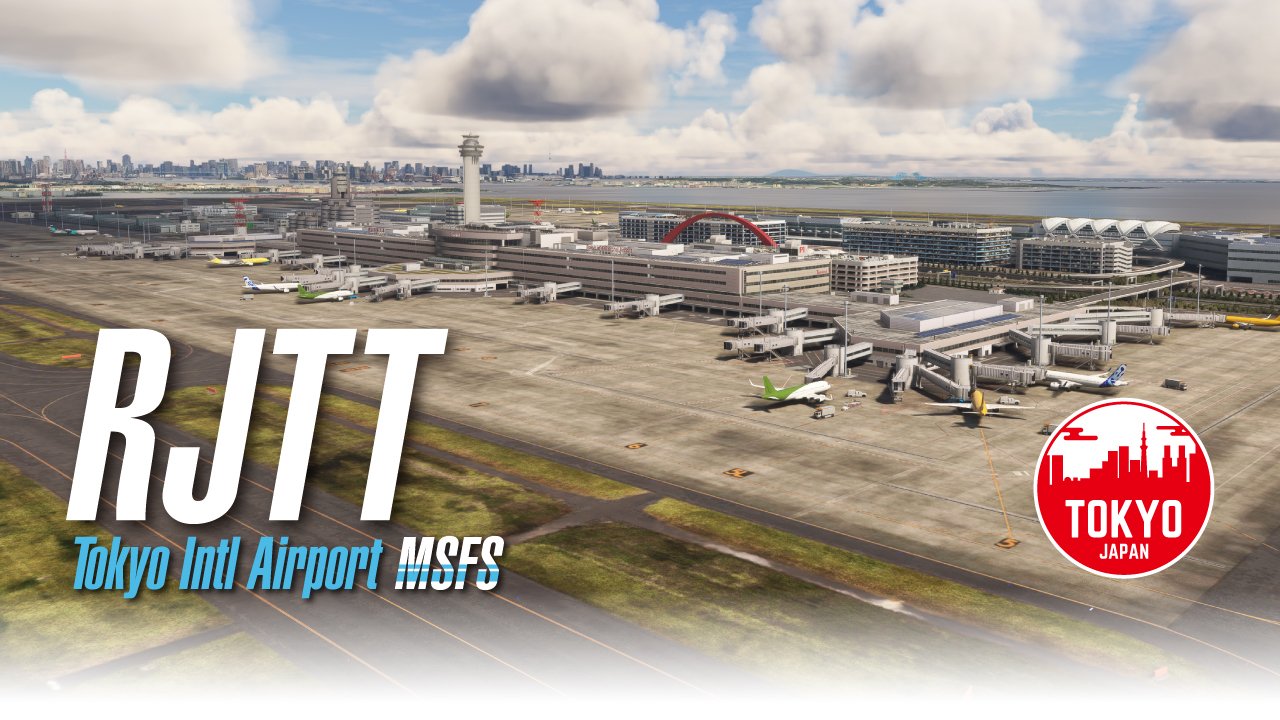 TechnoBrain anuncia RJTT Tokyo Intl Airport para Microsoft Flight Simulator