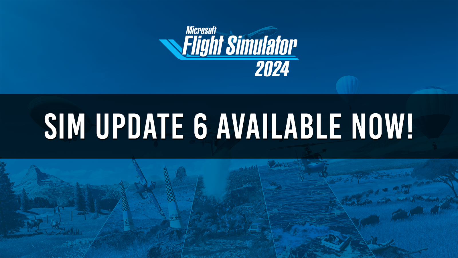 Microsoft publica Sim Update 6 para Microsoft Flight Simulator 2024